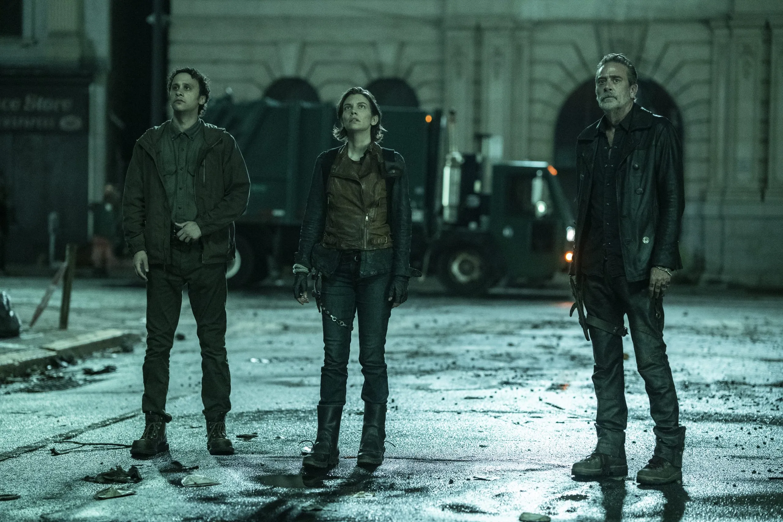 Production still from The Walking Dead: Dead City (2023)