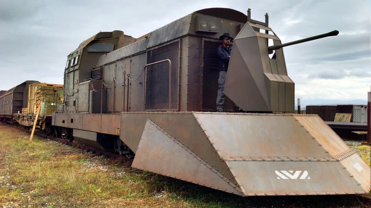 Production still from The Expendables 3 (2014)