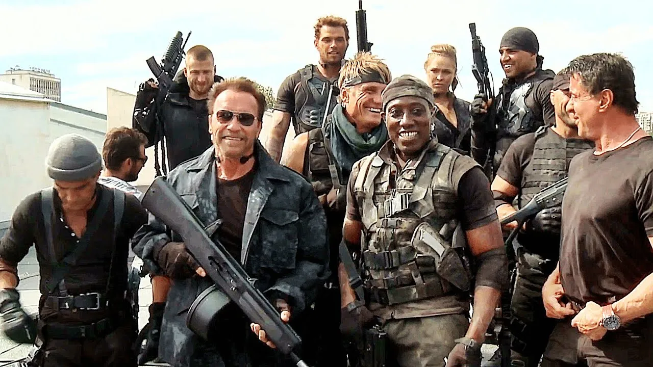 Production still from The Expendables 3 (2014)