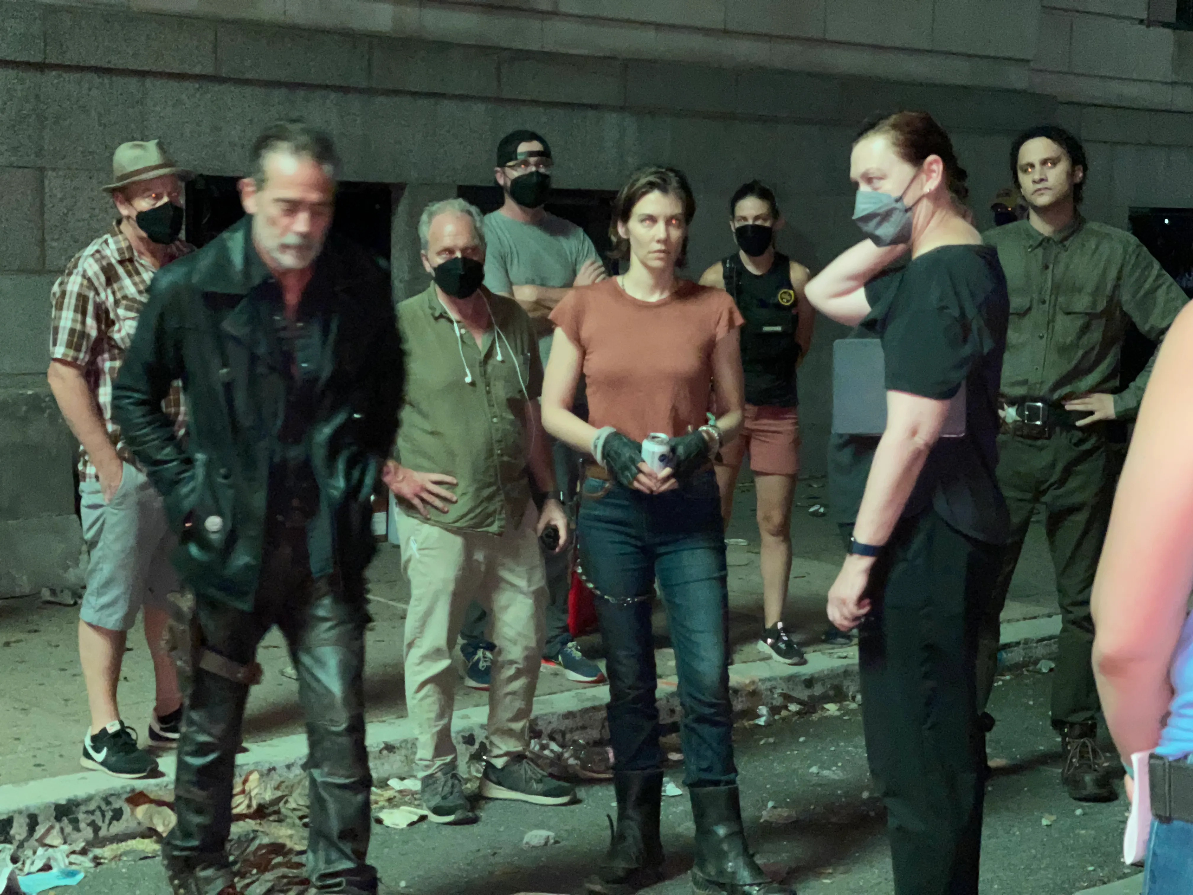 Production still from The Walking Dead: Dead City (2023)