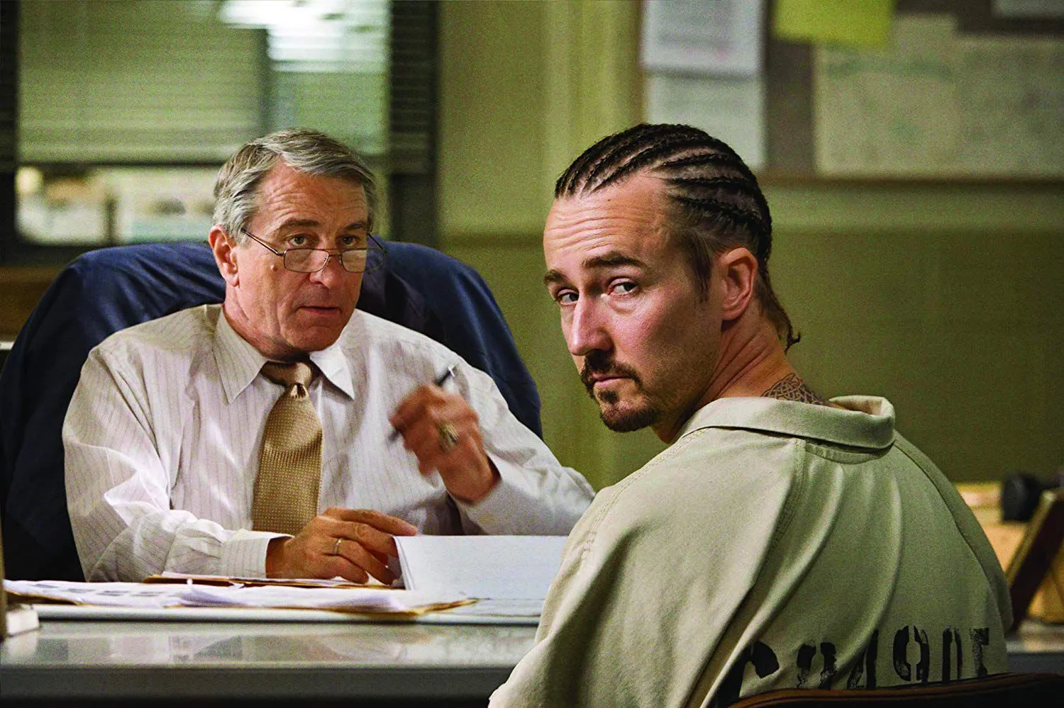 Production still from Stone (2010)